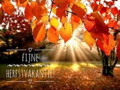 Fijne herfstvakantie