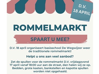 Rommelmarkt: doet u mee?